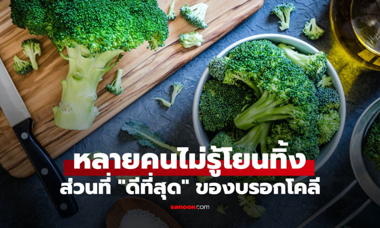 ช็อก! ราชาแห่งโภชนาการที่คุณโยนทิ้งทุกวัน ส่วนดีสุดของบรอกโคลี ที่หลายคนมองข้าม! - betfahvip