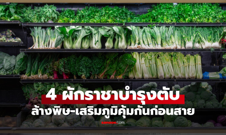 4 ผักราชินีช่วยชีวิตตับ! กินทุกวันตับสะอาด ผิวสวย ล้างพิษก่อนสายเกินแก้! - betfahvip