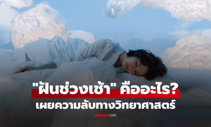 ความฝันช่วงเช้า คืออะไร? เผยนัยสำคัญ พร้อมเทคนิคจำฝันชัด ความลับทางวิทยาศาสตร์! - betfahvip