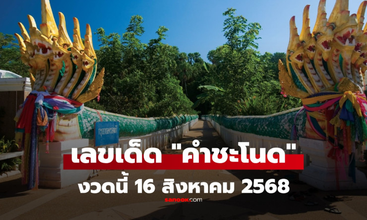 คำชะโนดปล่อยเลขเด็ด 16/8/68 เน้นเลขเด่น 2 พร้อมชุดสามตัวตรงน่าลุ้น - betfahvip