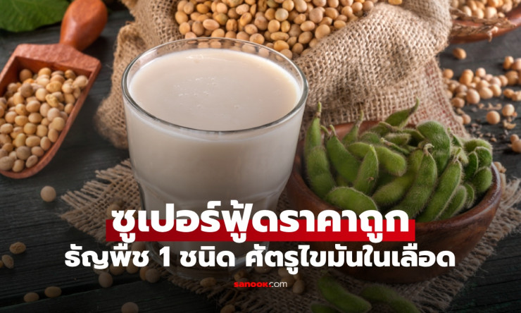 ถั่วเหลือง ซูเปอร์ฟู้ดราคาถูก ศัตรูไขมันในเลือด ลดไขมันพอกตับได้จริง - betfahvip